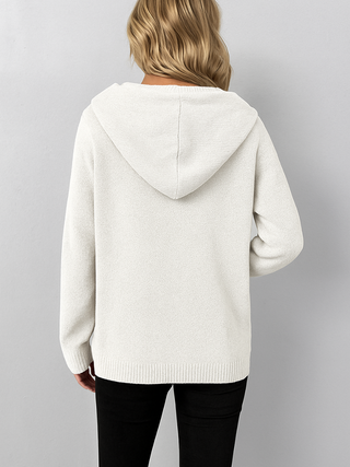 Comfortabele Capuchon Cardigan met Touwtjes