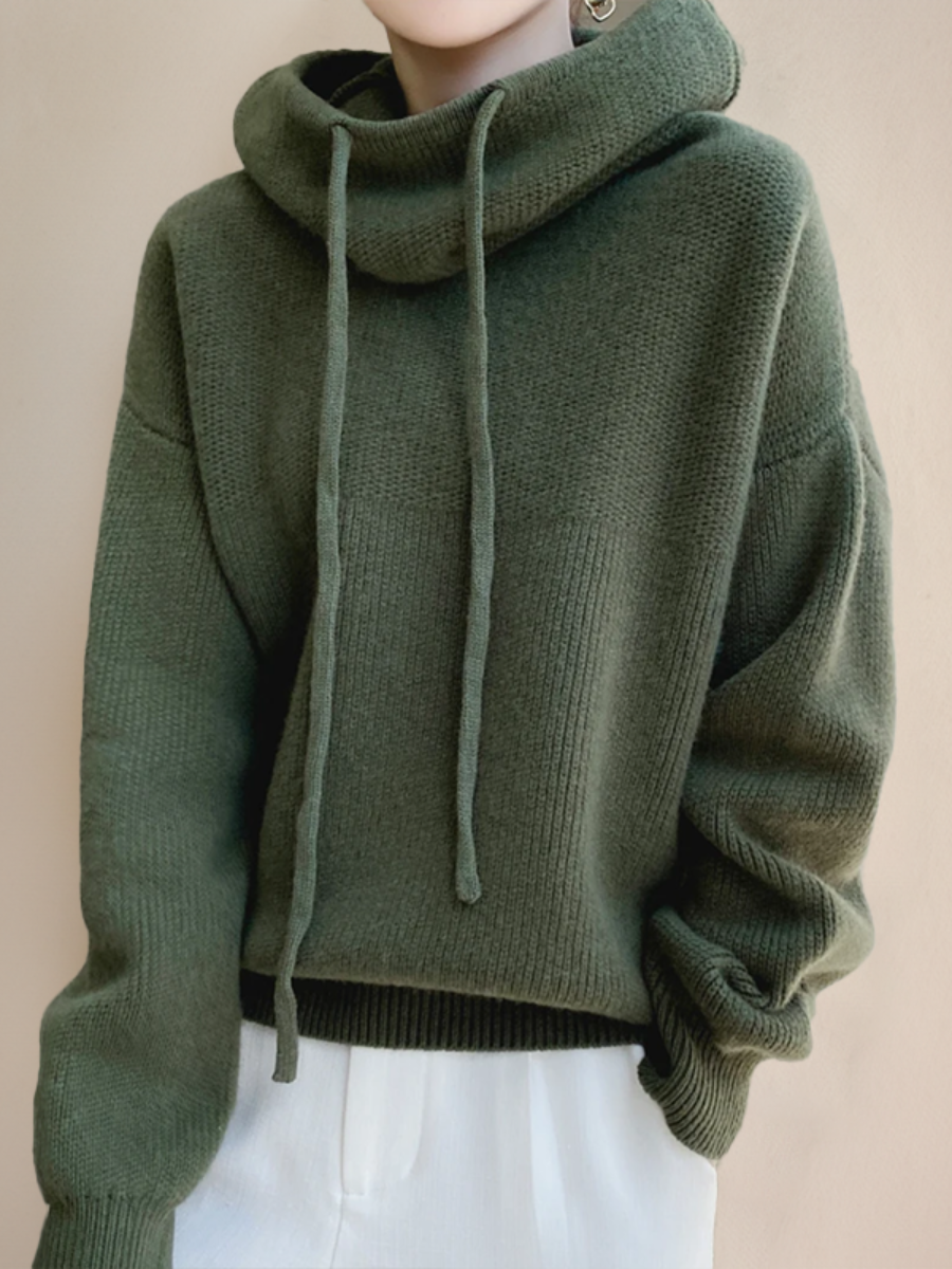 Knitted Hoodie