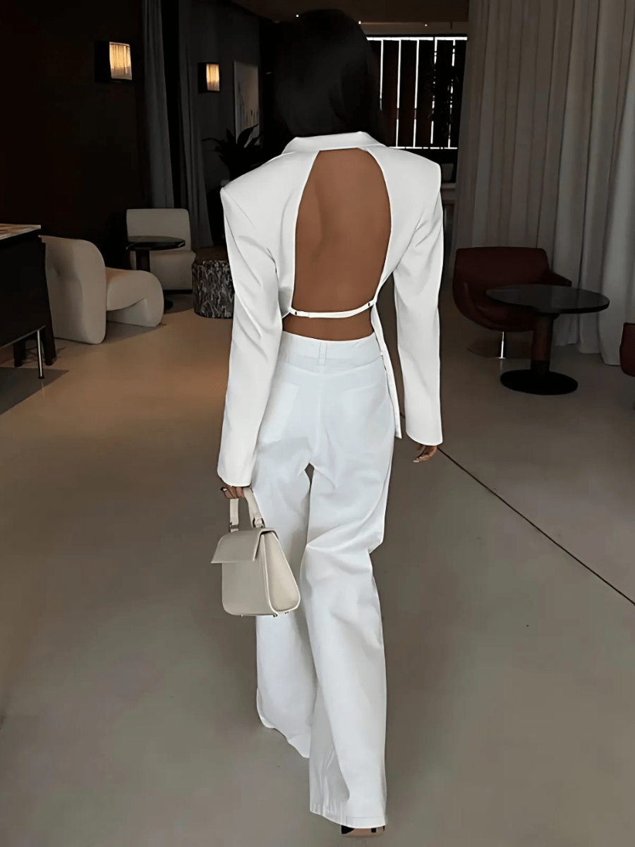 Luxe Backless Blazer