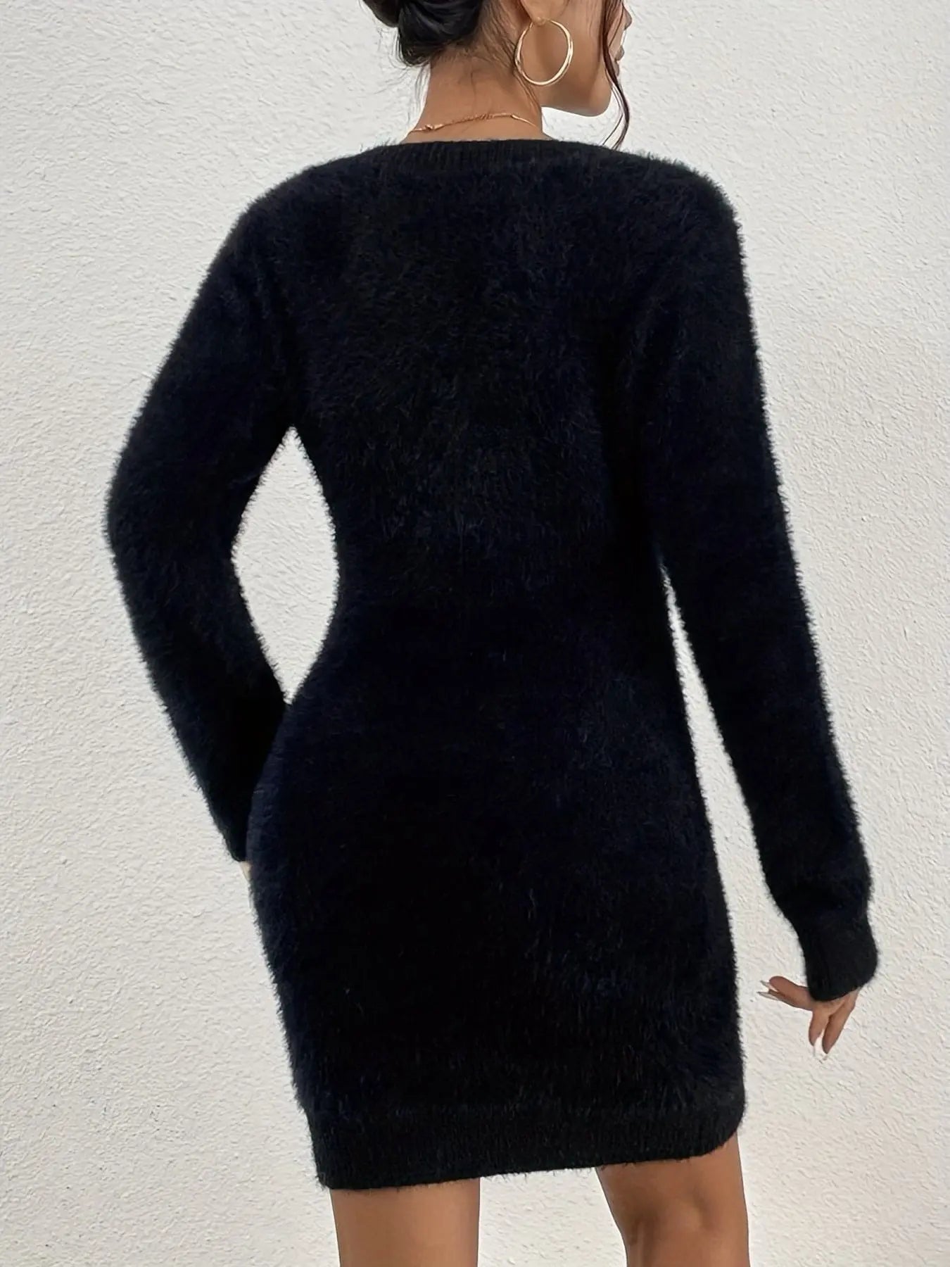Ideal Christmas sweater dress
