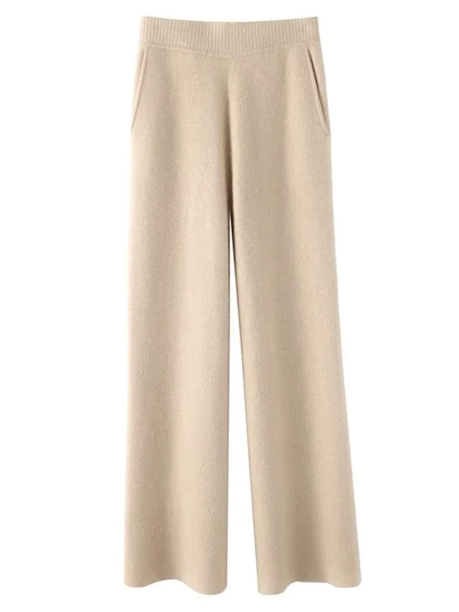 Women's wool trousers