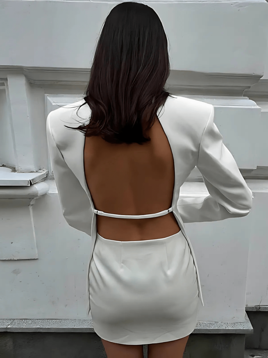 Luxe Backless Blazer