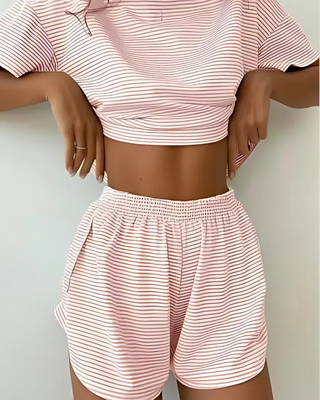 Gestreepte Comfort Set