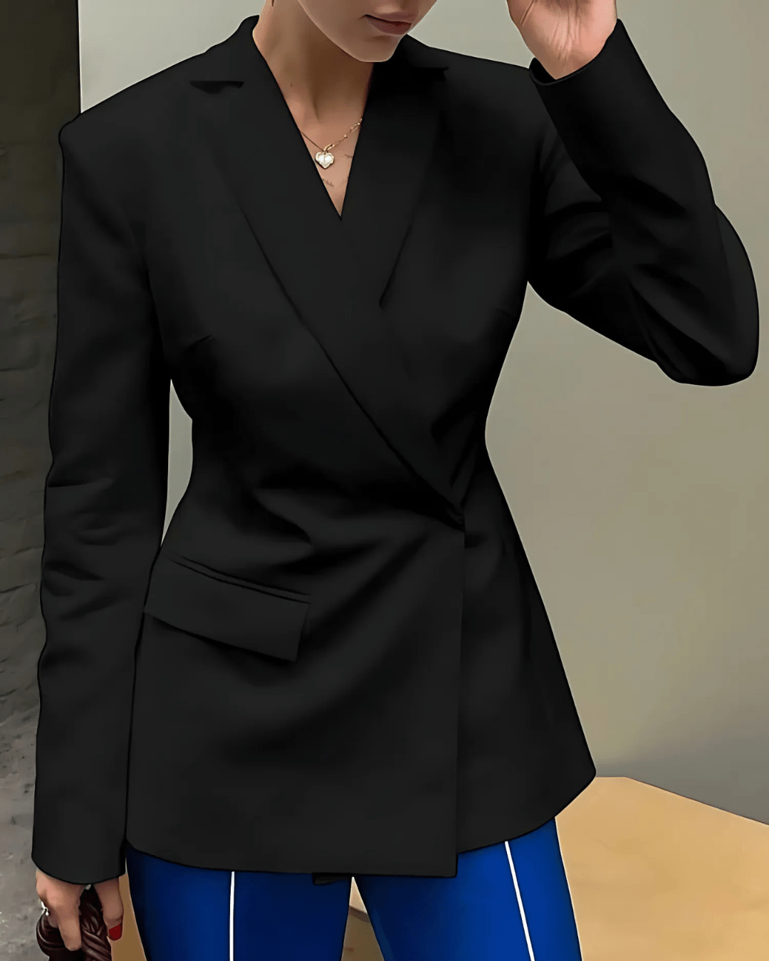 Luxe Backless Blazer