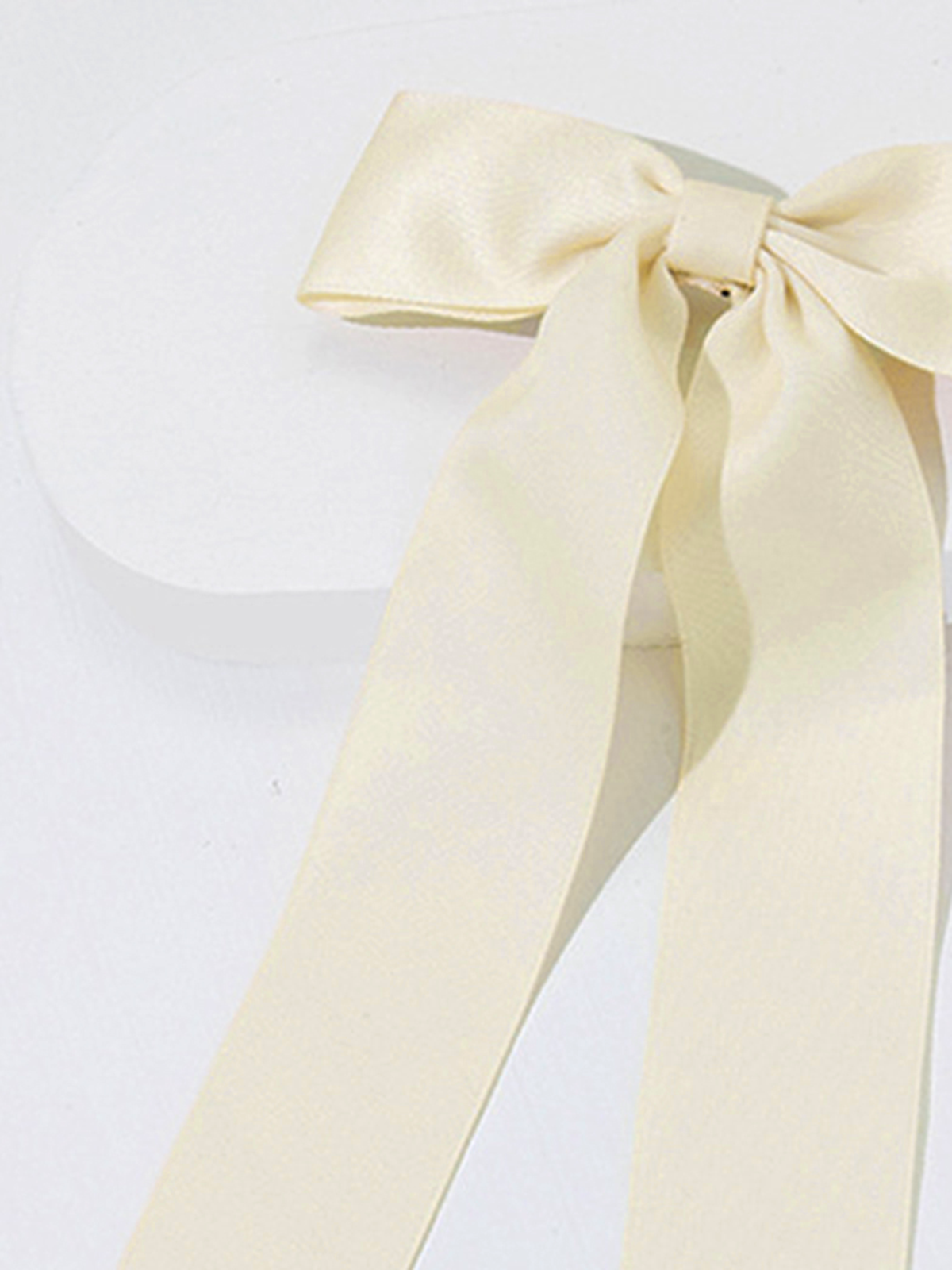 Hair Clip with Bow Decoration 