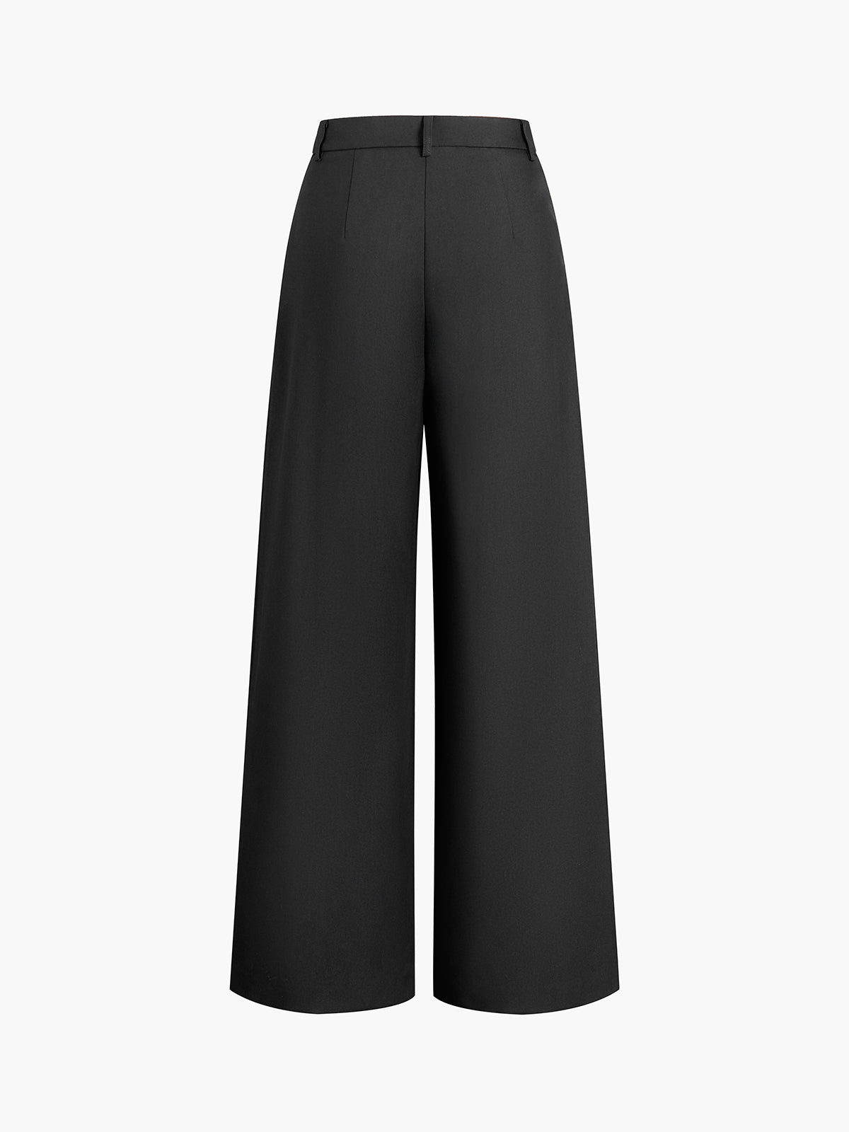 Even Wide Pants Without Belt