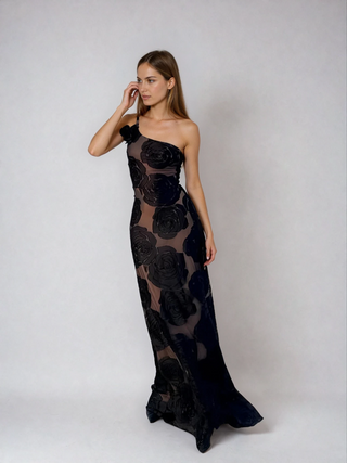 Asymmetrische Lange Jurk