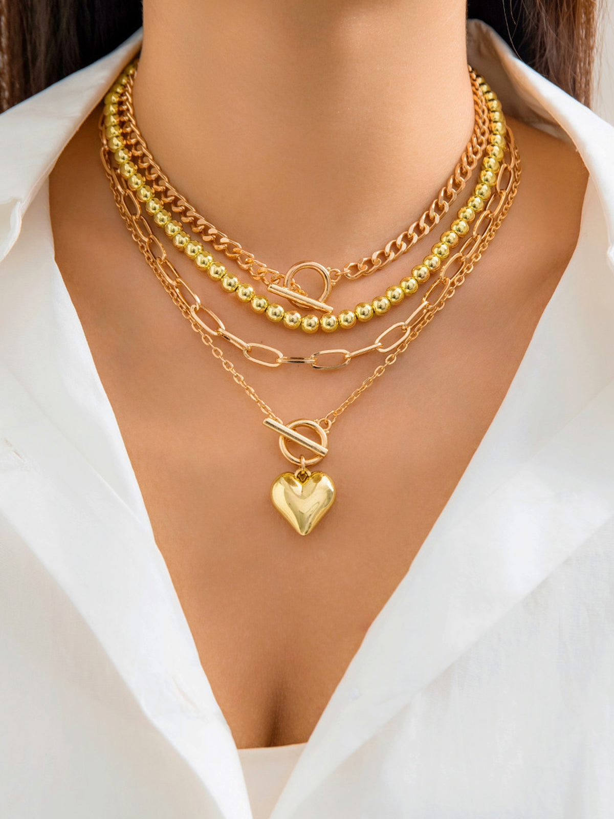 Hart Hanger Multi Ketting