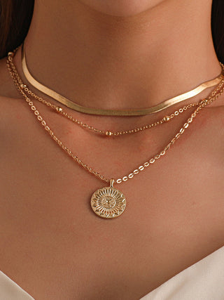 Multi-Laag Bal Kraal Ketting