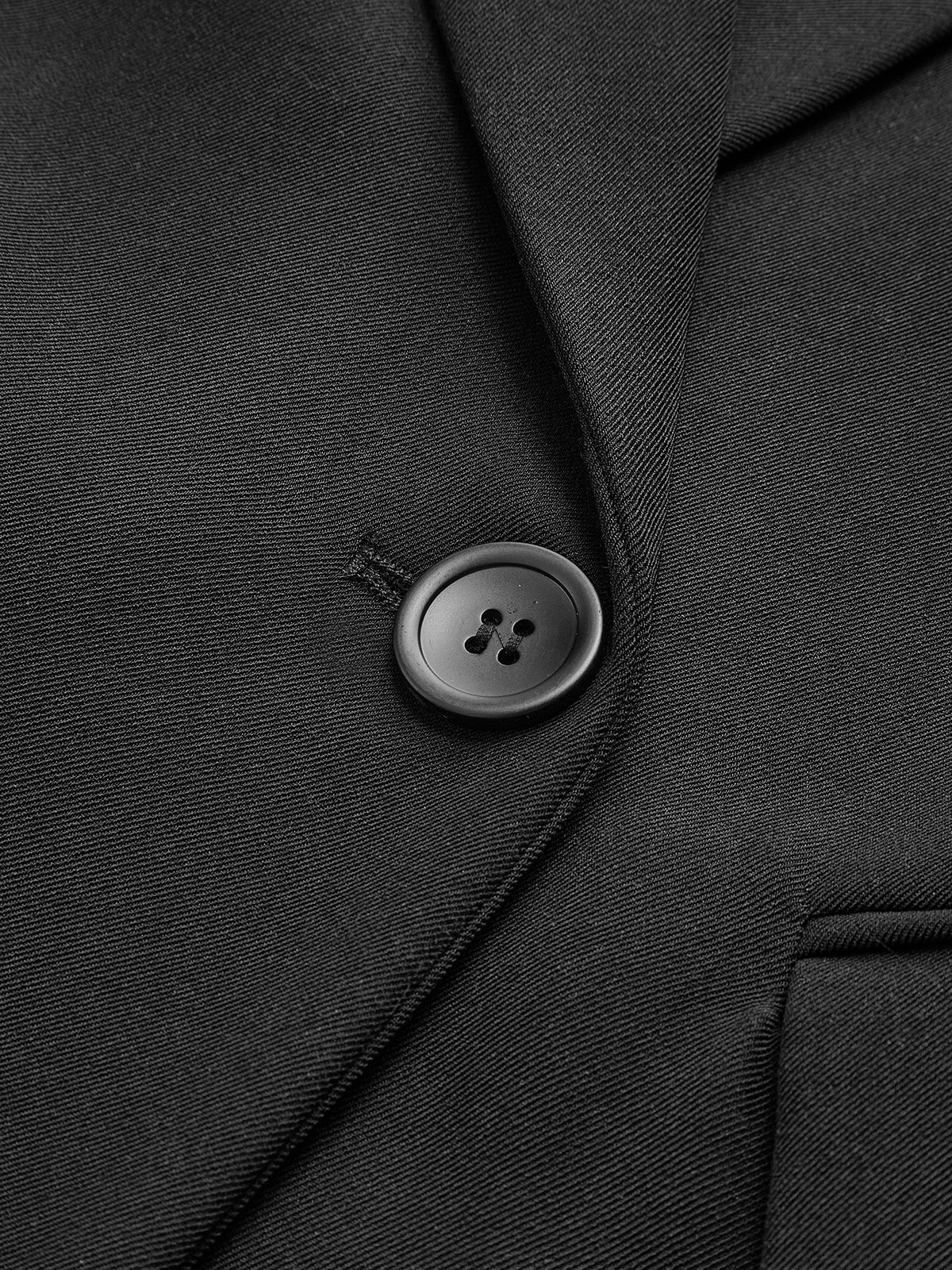 Blazer jacket with collar and pockets