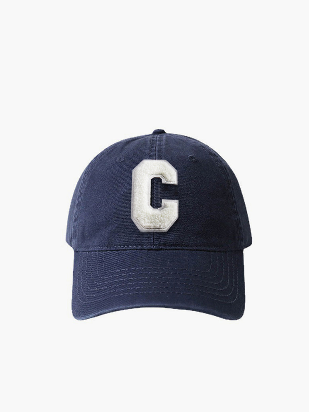 Cotton C-Letter Soft Top Cap