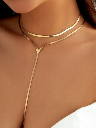 Dubbelgelaagde Slangenketting