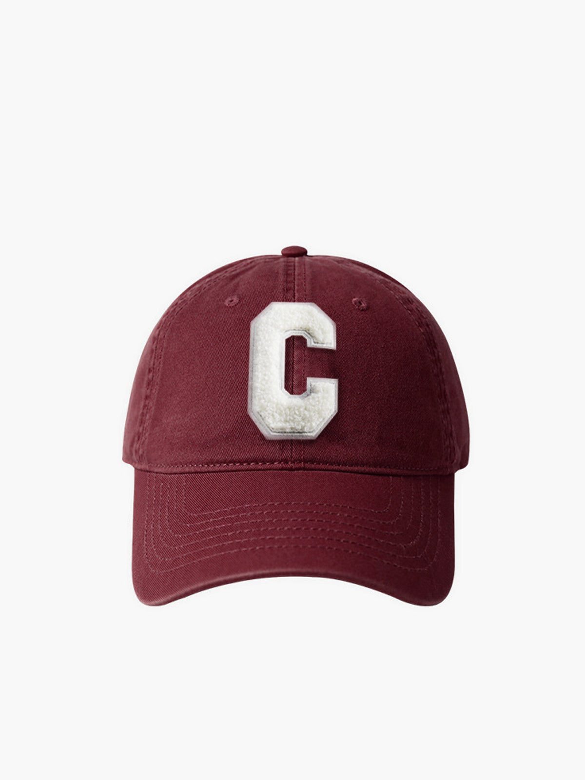 Cotton C-Letter Soft Top Cap