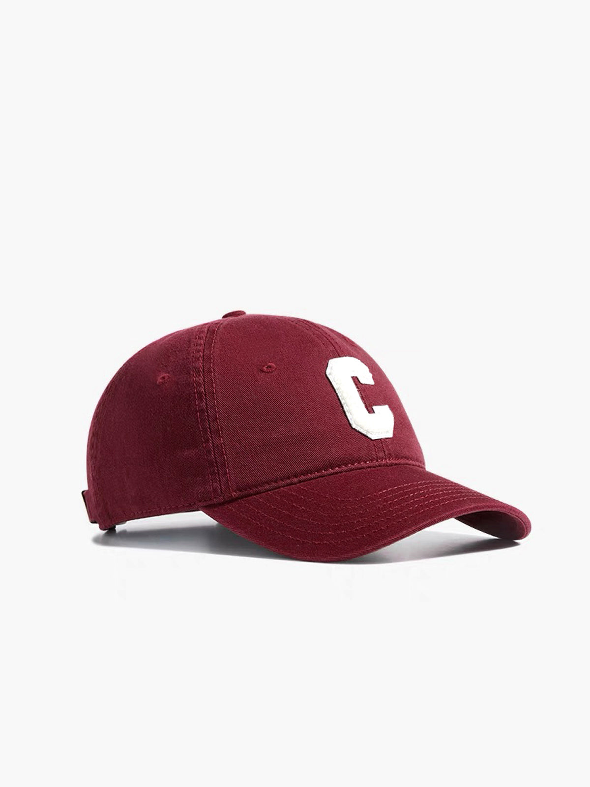 Cotton C-Letter Soft Top Cap