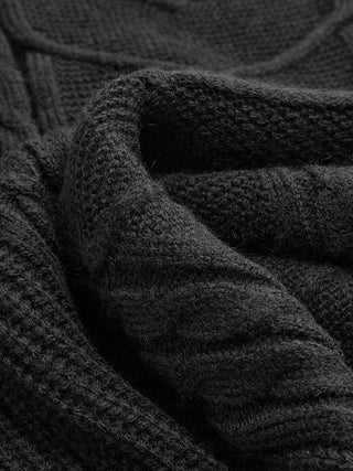 Mouwloos Sweatervest met Kapmouwtjes