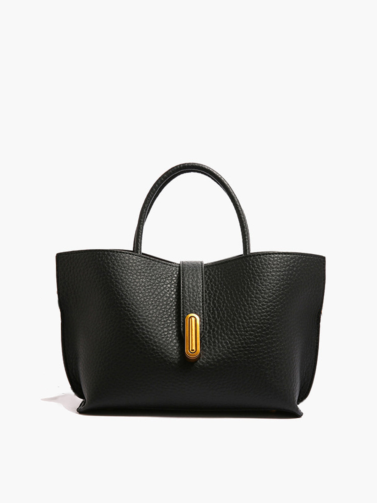 Textured Shoulder Bag with Handle