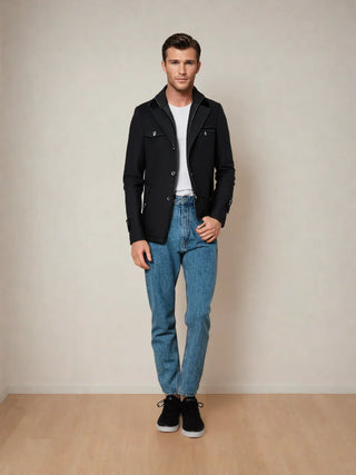 Stijlvolle Heren Winterjas