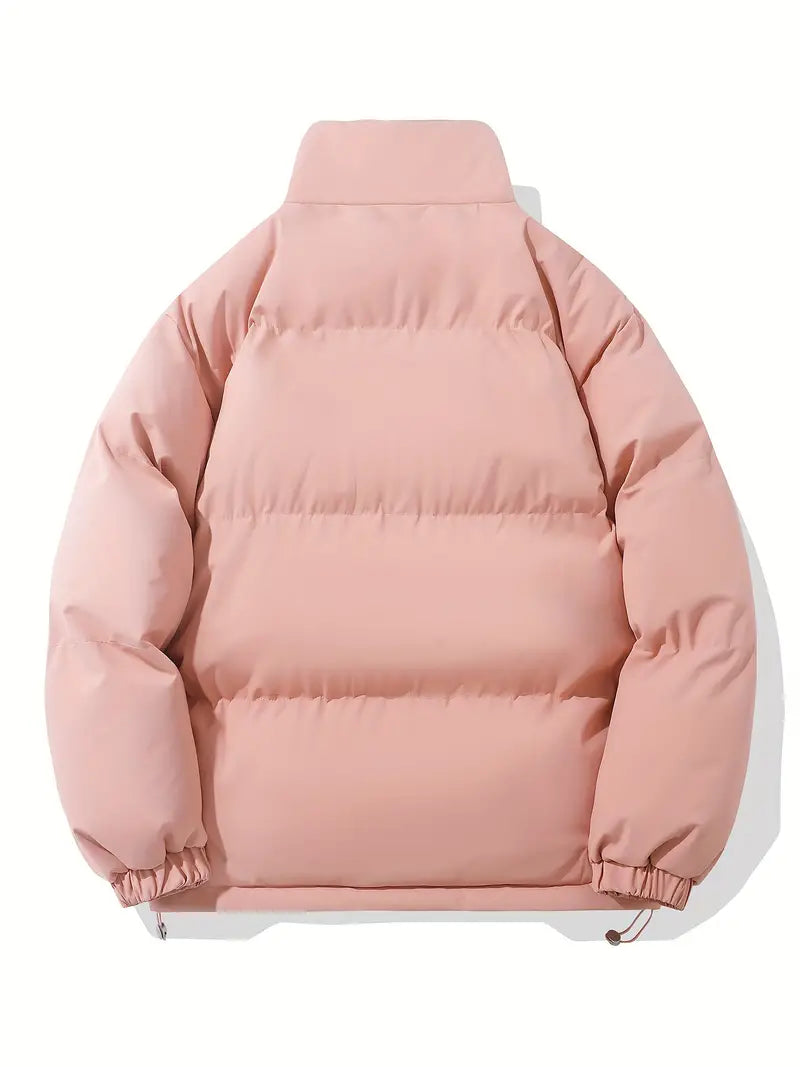 Classic warm jacket with hood