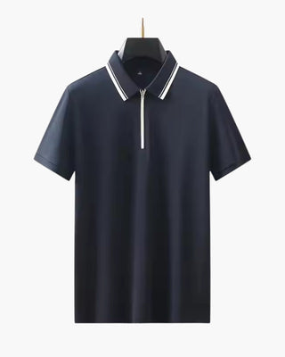 The Crestfield Zip Polo
