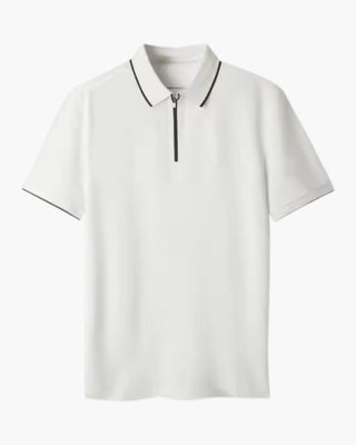 The Crestfield Zip Polo