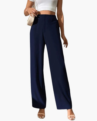 Klassieke wide leg broek