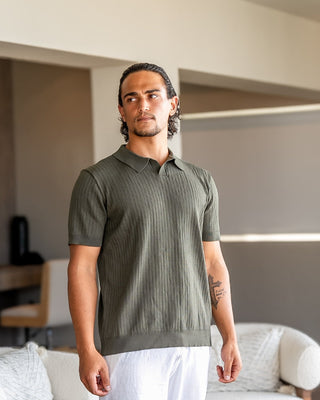 Premium Ribbed Polo